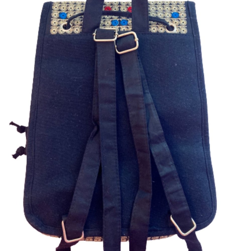 Boho Embroidered Backpack - Picture 2 of 5